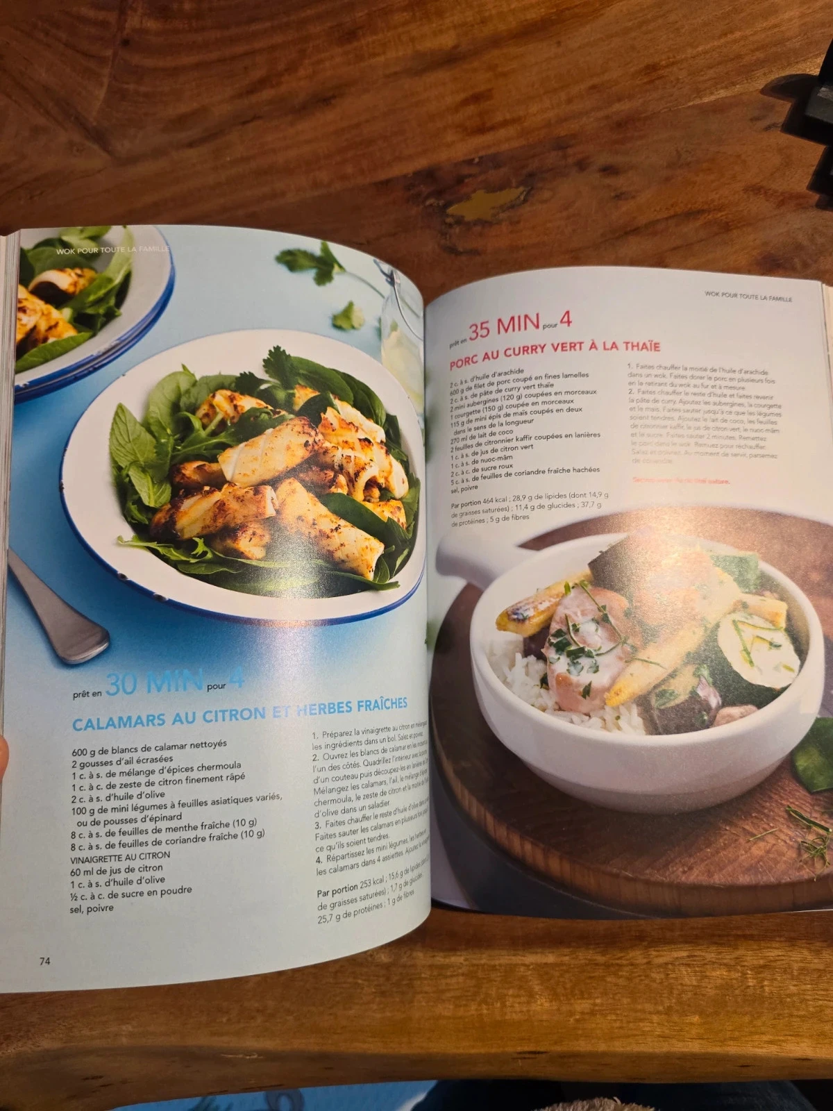 Livre de recettes Marabout Chef spécial wok – photo 4